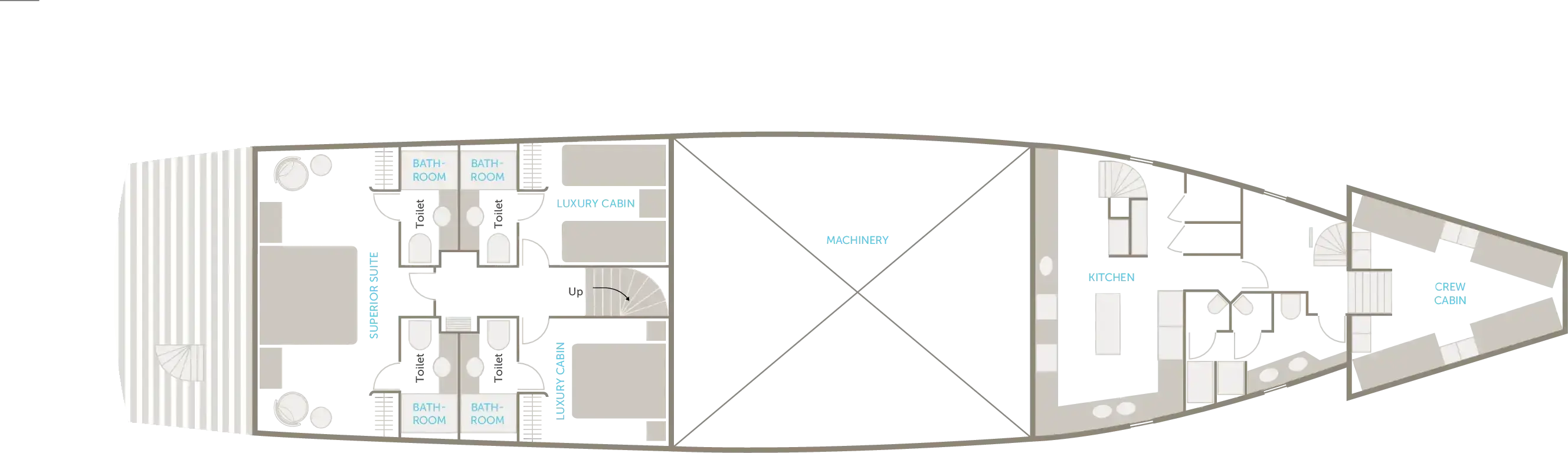Lower Deck - Galapagos Explorer