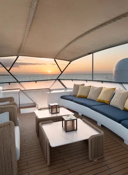 Lounge Area - Galapagos Explorer